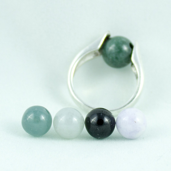 Interchangeable Jade Ring