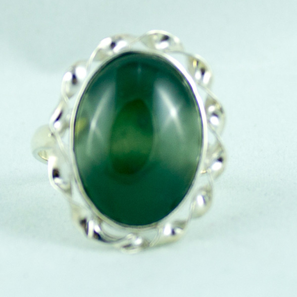 Princess Sky Blue Jadeite Jade Ring